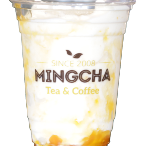 Alternative view of yogurt xoài đá xay